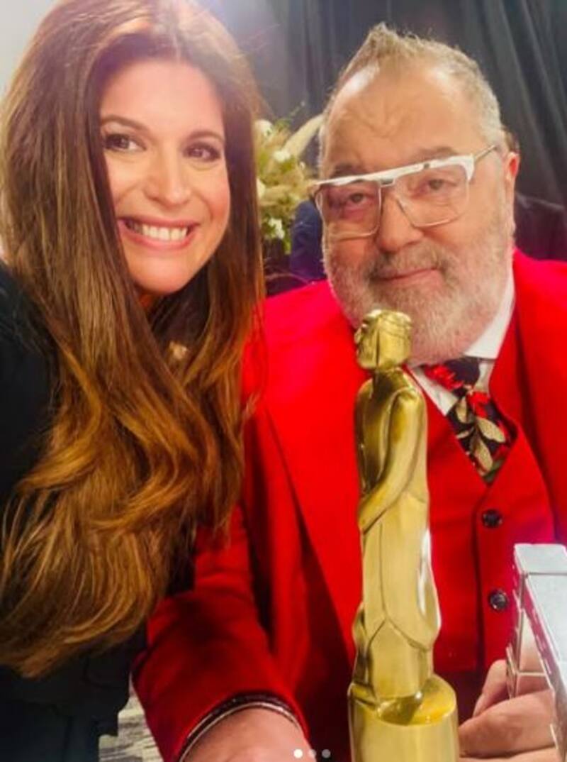 Jorge Lanata con su esposa, Elba Marcovecchio