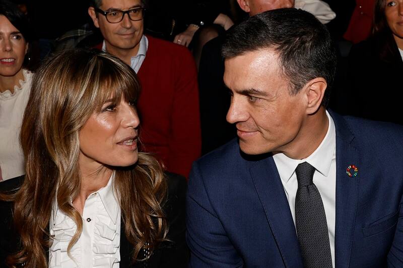 El juez que investiga a Begoña Gómez, esposa de Pedro Sánchez, tiene varias peticiones para aplazar las declaraciones. Fuente: Archivo