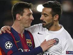 Messi y Lavezzi se verán las caras en la Champions League