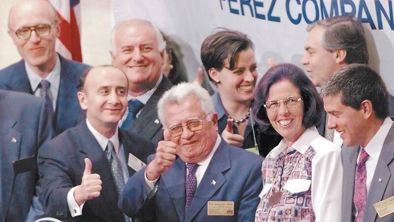 Goyo Perez Companc junto a su mujer Munchi's