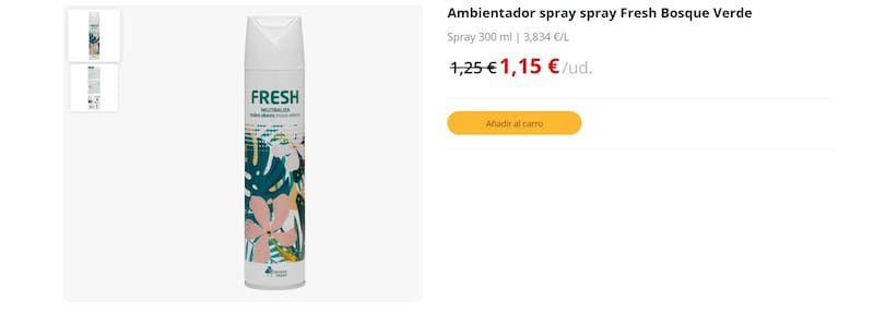 La propuesta de Mercadona permite garantizar un olor agradable y combatir los agentes que producen mal olor. (Foto: mercadona.es)