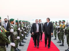 Alberto Fernández ya está en México para la celebración de los 200 años de independencia