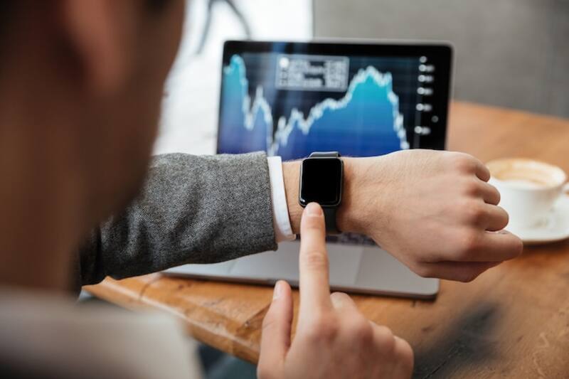 La cotización de las principales acciones en España.