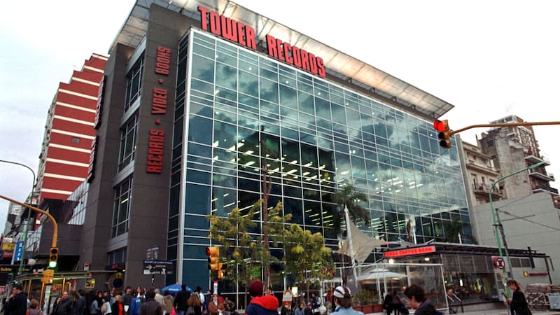 La cadena de megadisquerías llegó al país en 1997 y cerró nueve años después.