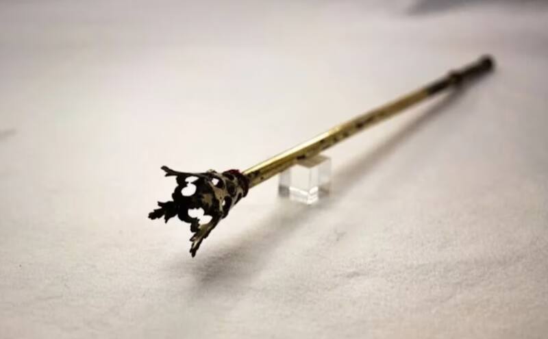 Entre los elementos encontrados hay reliquias funerarias de la Corona. Fuente: Go Vilnius.