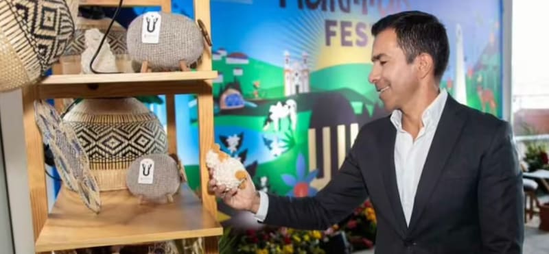 El gobernador Jorge Rey destacó el trabajo conjunto de los municipios en esta gran feria regional. (Fuente: Gobernación de Cundinamarca)