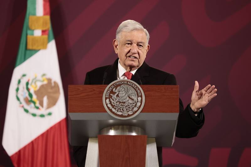 AMLO celebró la creación de la Megafarmacia. Fuente: EFE