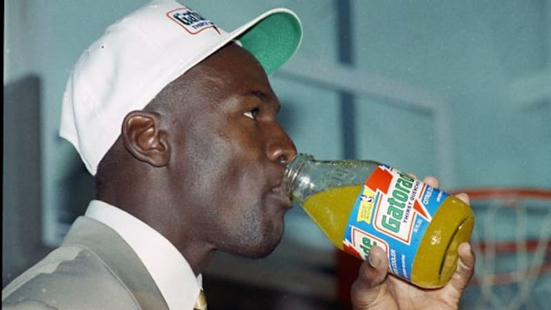 Michael Jordan, uno de las principales figuras de la marca en los 90.