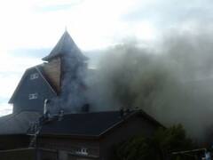 Se incendió un hotel de Cristina Kirchner