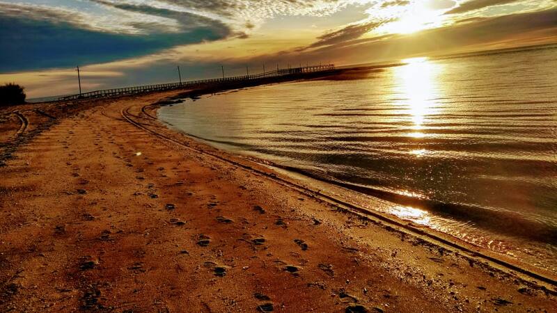 El increíble paisaje del 'caribe bonaerense'