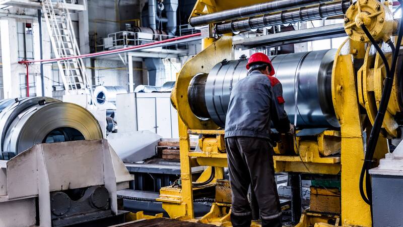 Los precios de producción industrial aumentaron en toda la Unión Europea.