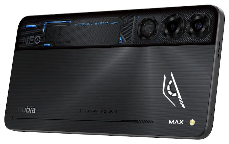 El Nubia Neo 5 Max 5G en negro.