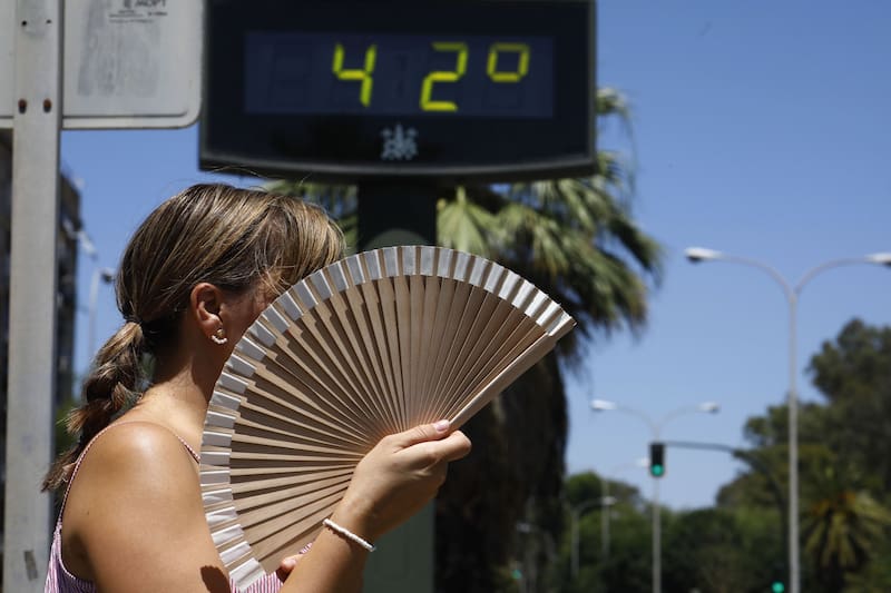 ¿Dónde golpeará con más fuerza la ola de calor? Imagen: archivo.