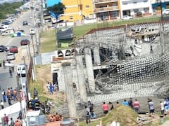 Trágico derrumbe en una obra en Santa Teresita: 6 muertos