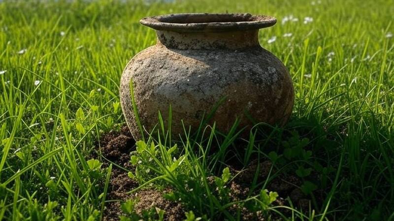 Un vecino de Ciudad Real encuentra en el campo una valiosa jarrilla de época visigoda.