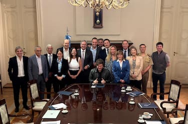 Sesión legislativa y actividad en la Casa Rosada