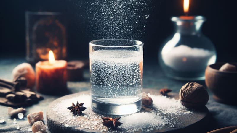 ¿Cómo se realiza el ritual de la sal?