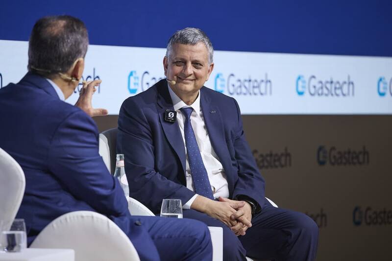 Horacio Marín entrevistado por John Defterios en Milán.