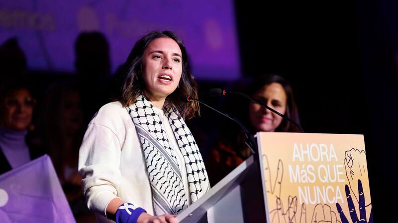 La fuerte crítica de Irene Montero al gobierno español.