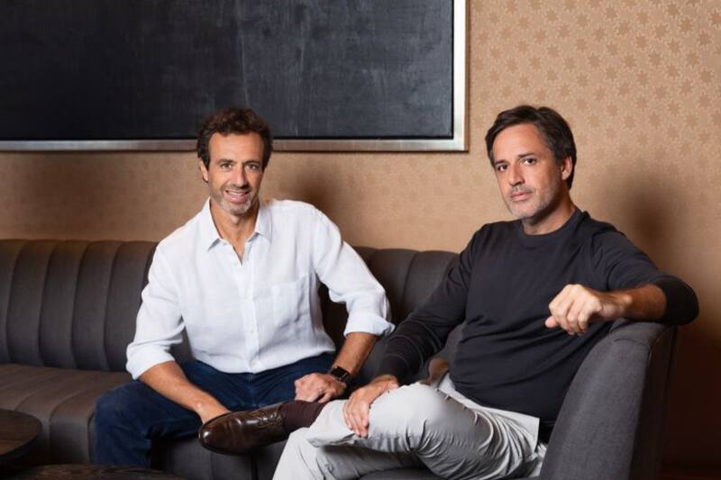 A la izquierda, Ignacio Vidaguren, COO de Aleph, y Gastón Taratuta, CEO de Aleph.