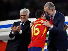 El rey Felipe, presente en el triunfo de España: "El mejor equipo"