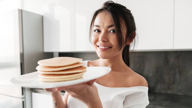 Los hot cakes preparados con esta harina no solo son deliciosos, sino que también pueden ayudar a mantener una dieta equilibrada.