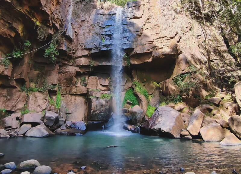 Cascada el Salto. Foto: Instagram @hu_godfather.