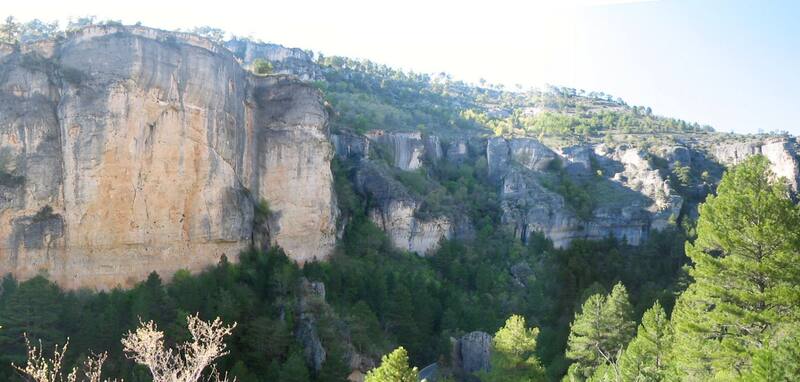 Escapadas: el entorno de Beteta ofrece paisajes naturales deslumbrantes. (Foto: Wikimedia).