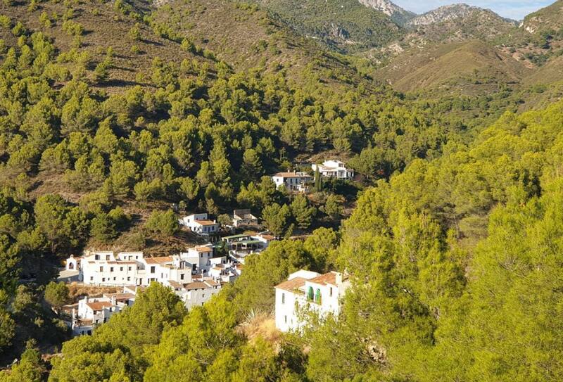 Escapadas: perdido entre bosques y montañas se encuentra El Acebuchal, una aldea cercana a Frigiliana. (Foto: Instagram @bar_acebuchal).