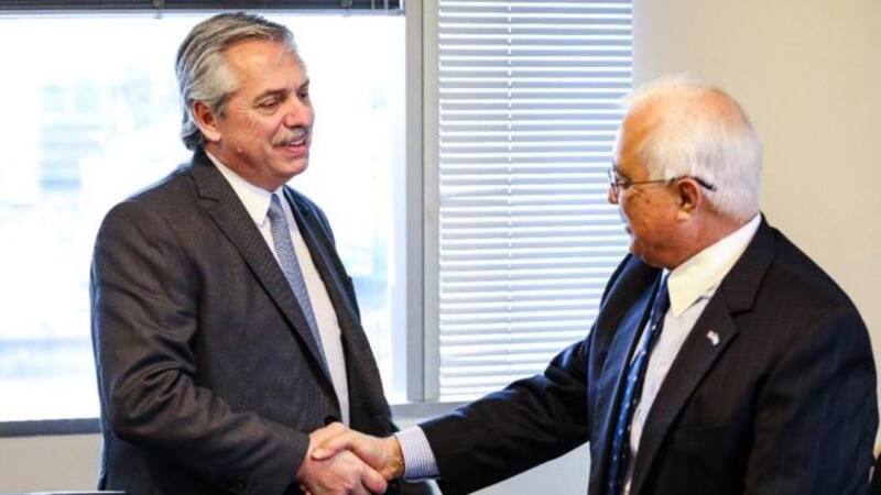 El presidente, durante un encuentro con el embajador estadounidense en noviembre pasado.