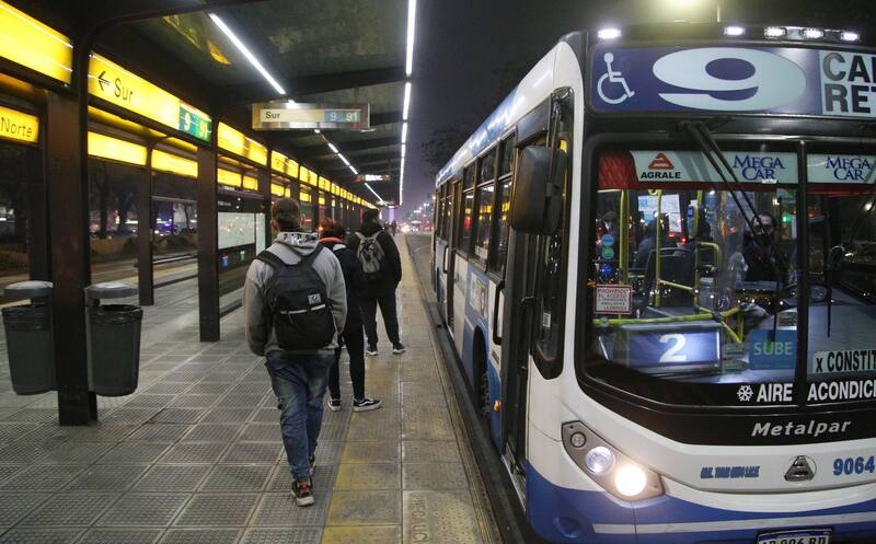 Paro de colectivos: se mantendrá el corte de servicio nocturno