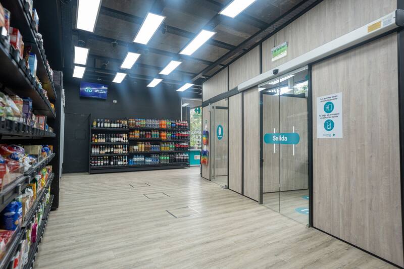 La salida de esta nueva tienda se hace sin pasar por ningún tipo de caja