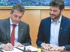 Massa prometió seguridad en Rosario: en que consiste el acuerdo qué firmó con Monteverde