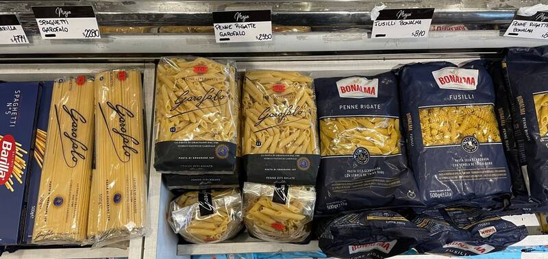Bonalma compite con las marcas de pasta seca italianas