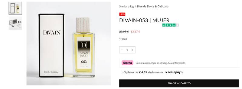 Adiós Mercadona: esta opción de Divain se puede usar de forma diaria. (Foto: divainparfums.es)