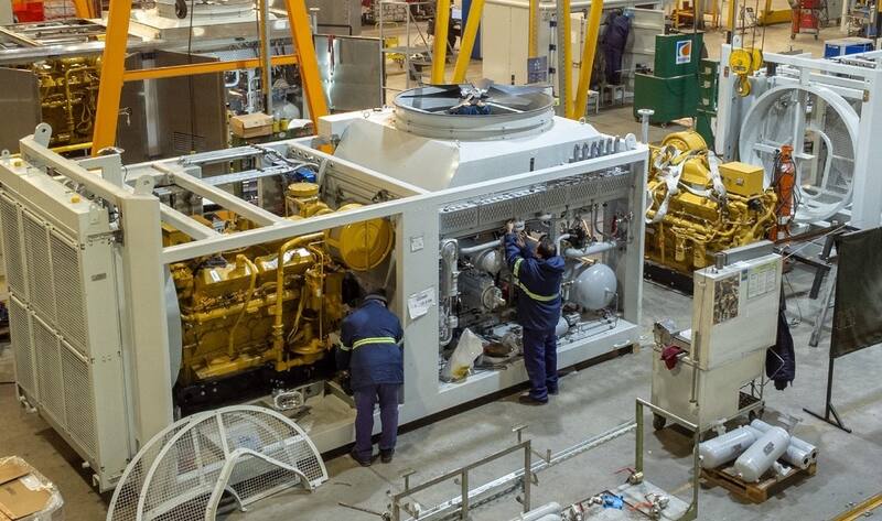 Aspro produce equipos de compresión de gas