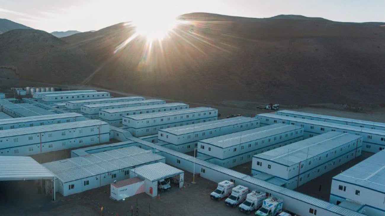 Actualmente funcionan dos campamentos con 552 habitaciones y capacidad para alojar a 1068 personas.