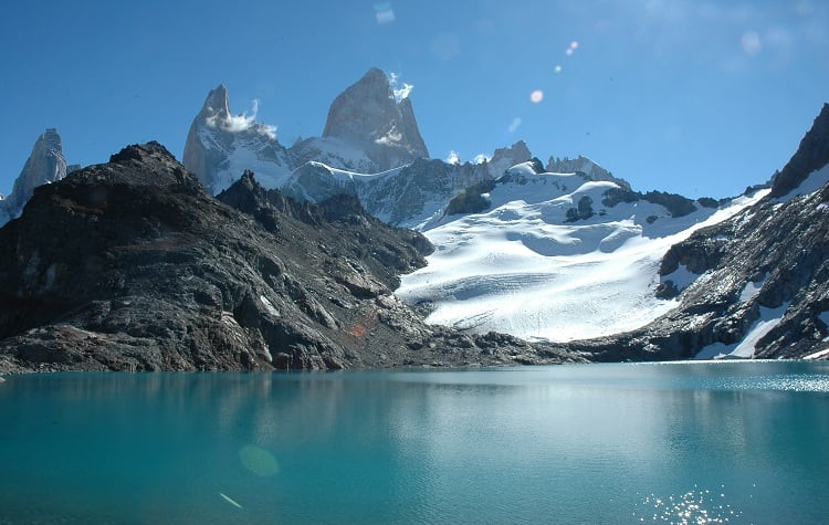 Laguna de los Tres, una de las más icónicas de la Patagonia argentina. Foto Turismo Chaltén.