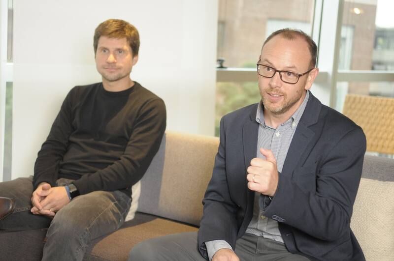 Diego Kexel y Pablo Brener.