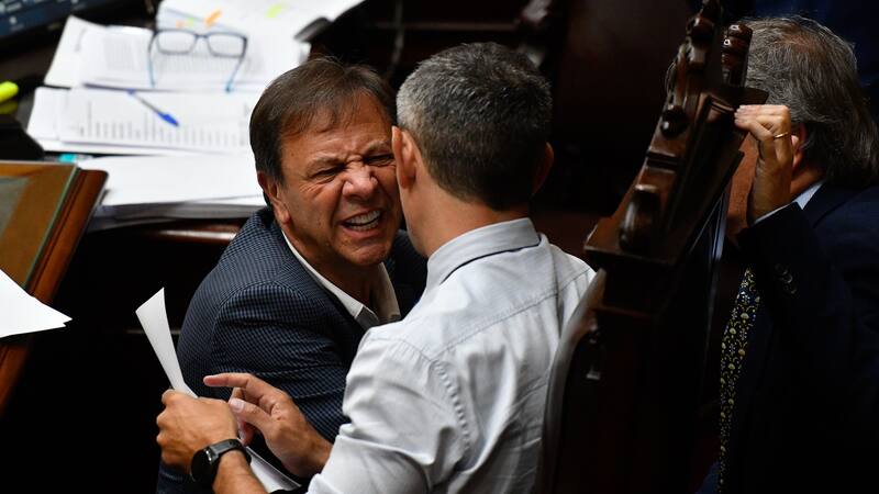 Zago y Menem fueron cuestionados tras el fracaso de la ley ómnibus
