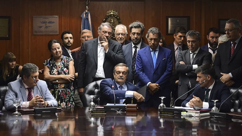 El Consejo de la Magistratura en la última conformación antes de las nuevas designaciones.