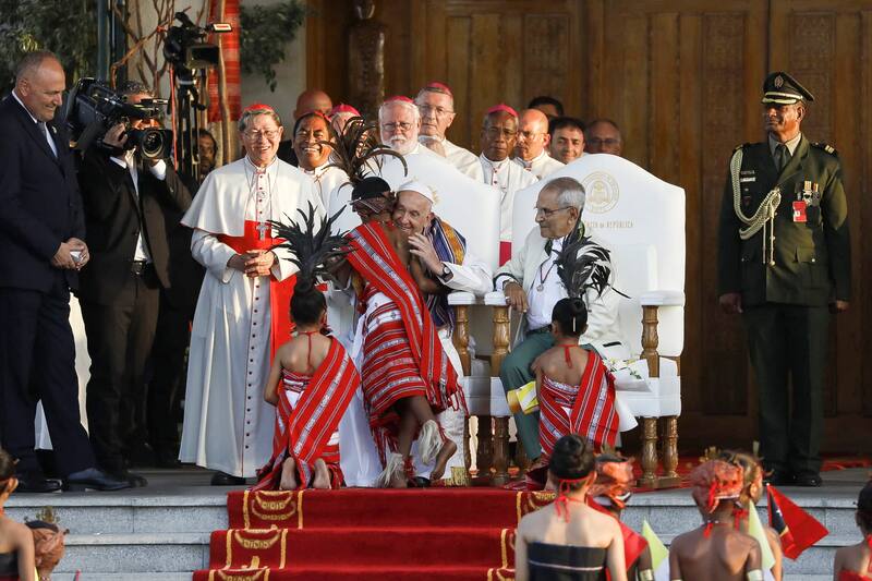 Papa Francisco en Timor Oriental. Fuente: Archivo.