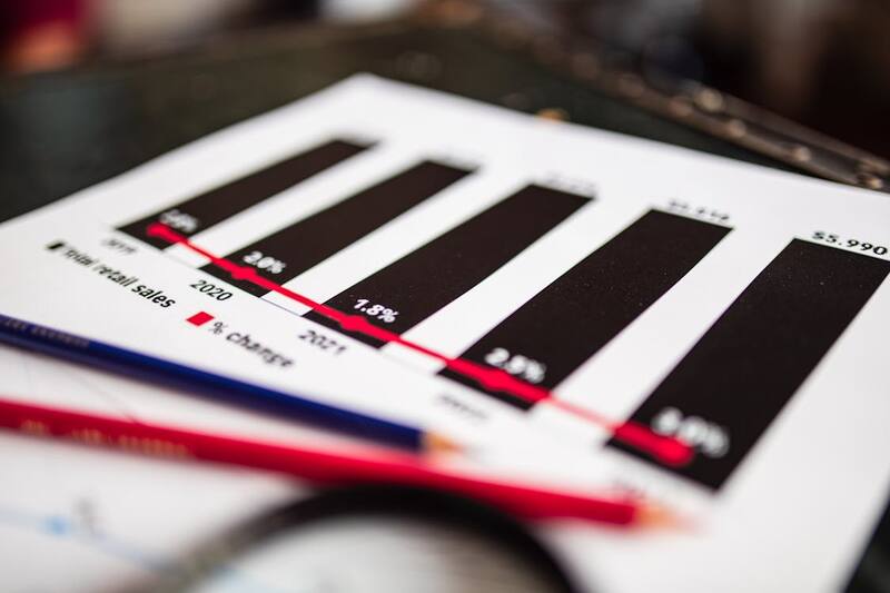 La cotización de las acciones más destacadas en el IBEX en España (foto: Pexels).