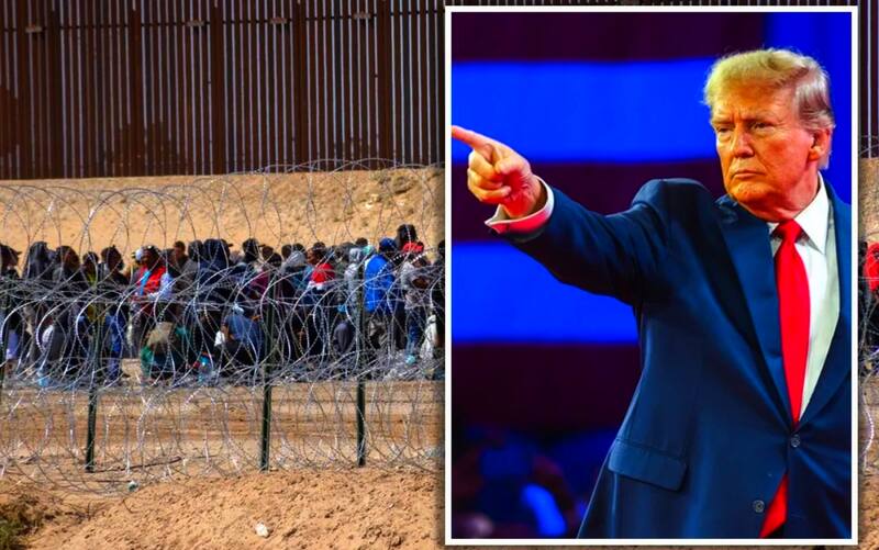 Donald Trump e inmigrantes.