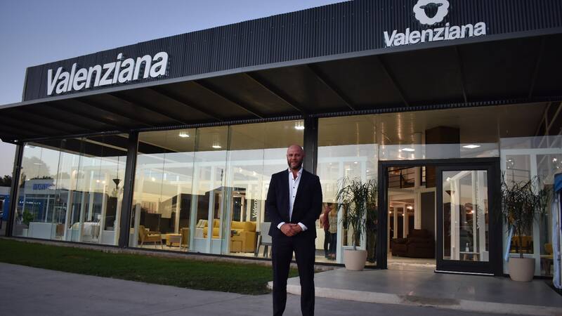 Rodrigo Díaz, gerente general de la empresa de muebles Valenziana