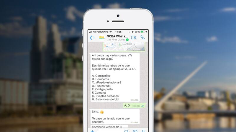 Los bots, como el del Gobierno de la Ciudad, utilizan inteligencia artificial.