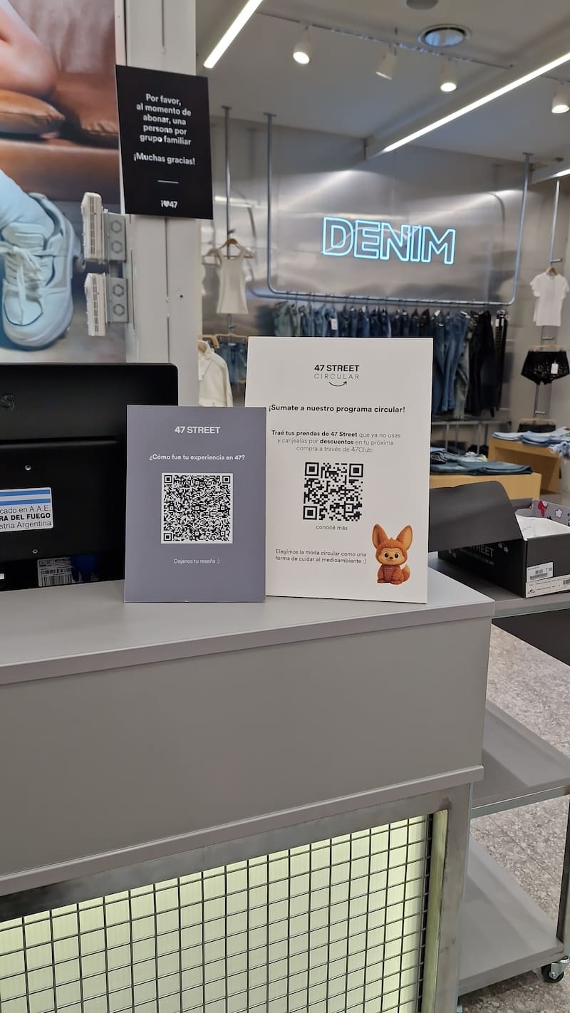 47 Street tiene una plataforma para comprar prendas usadas