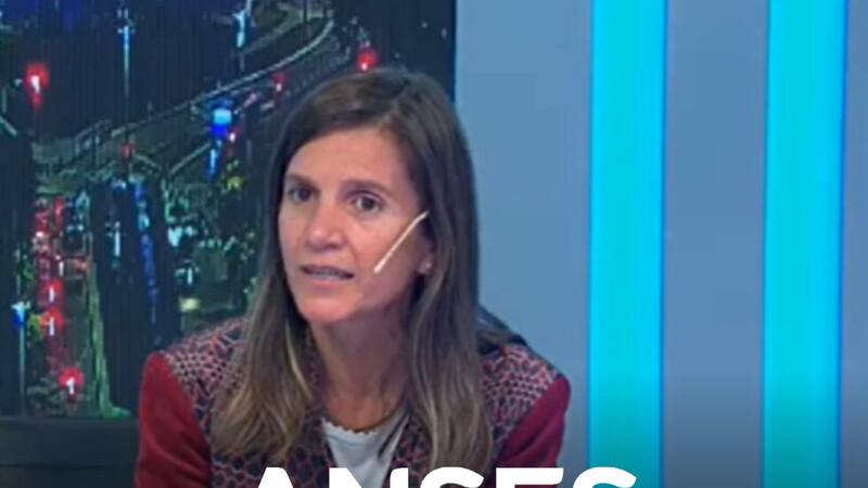 Fernanda Raverta, directora ejecutiva de la Administración Nacional de la Seguridad Social (ANSES).