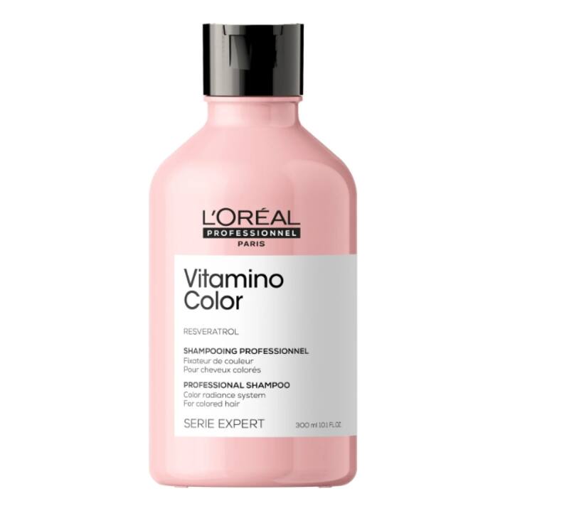 El shampoo Vitamino Color tiene una fórmula delicada que cuida el cabello teñido sin dañarlo. Foto: lorealprofessionnel.com.ar