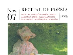 Artistas, escritoras y periodistas leerán poesía en el Museo Sívori